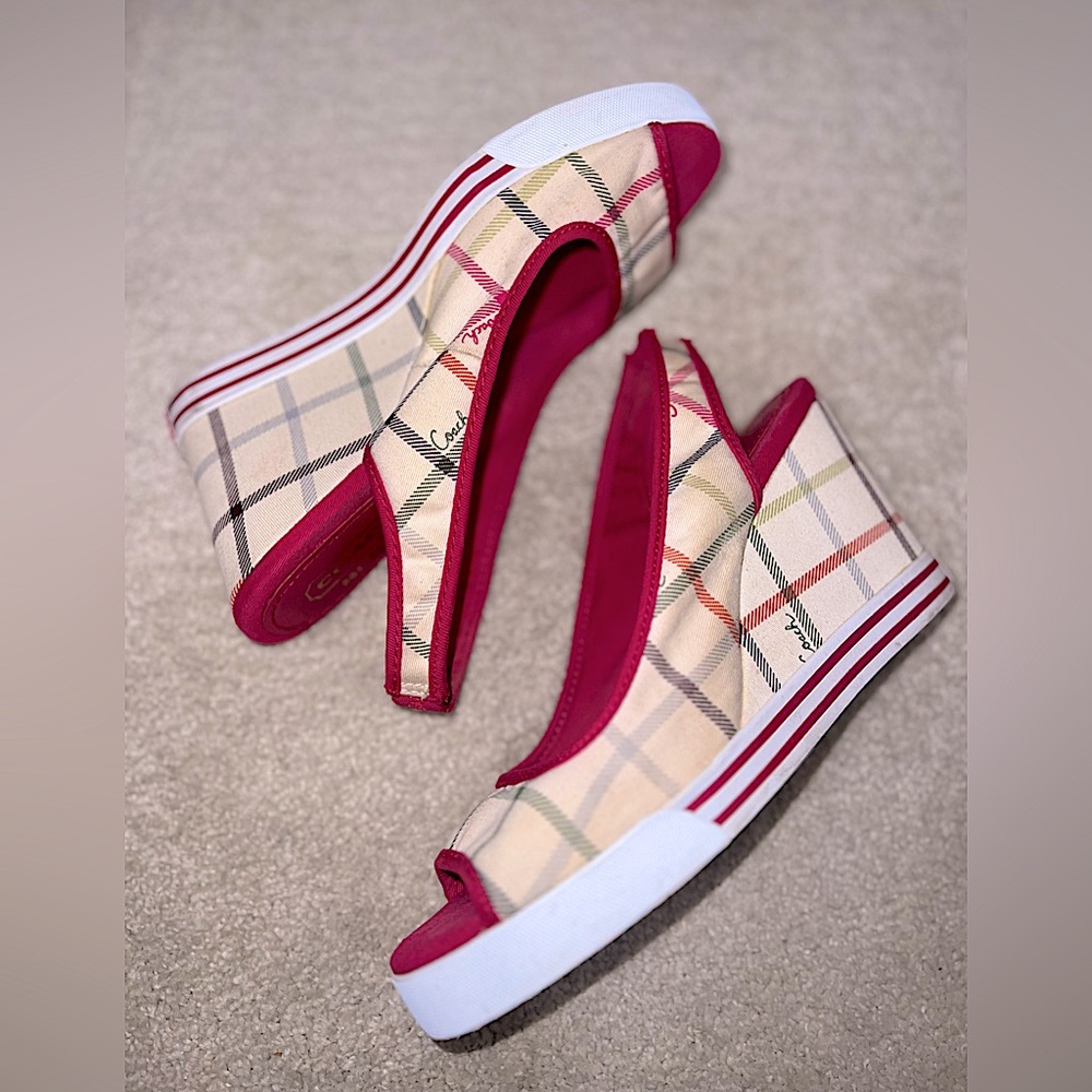 COACH Sweetie Wedge Heels